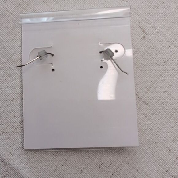 NWT Peyote Bird Freshwater Pearl Sterling Silver Dangle Earrings - Picture 4 of 5